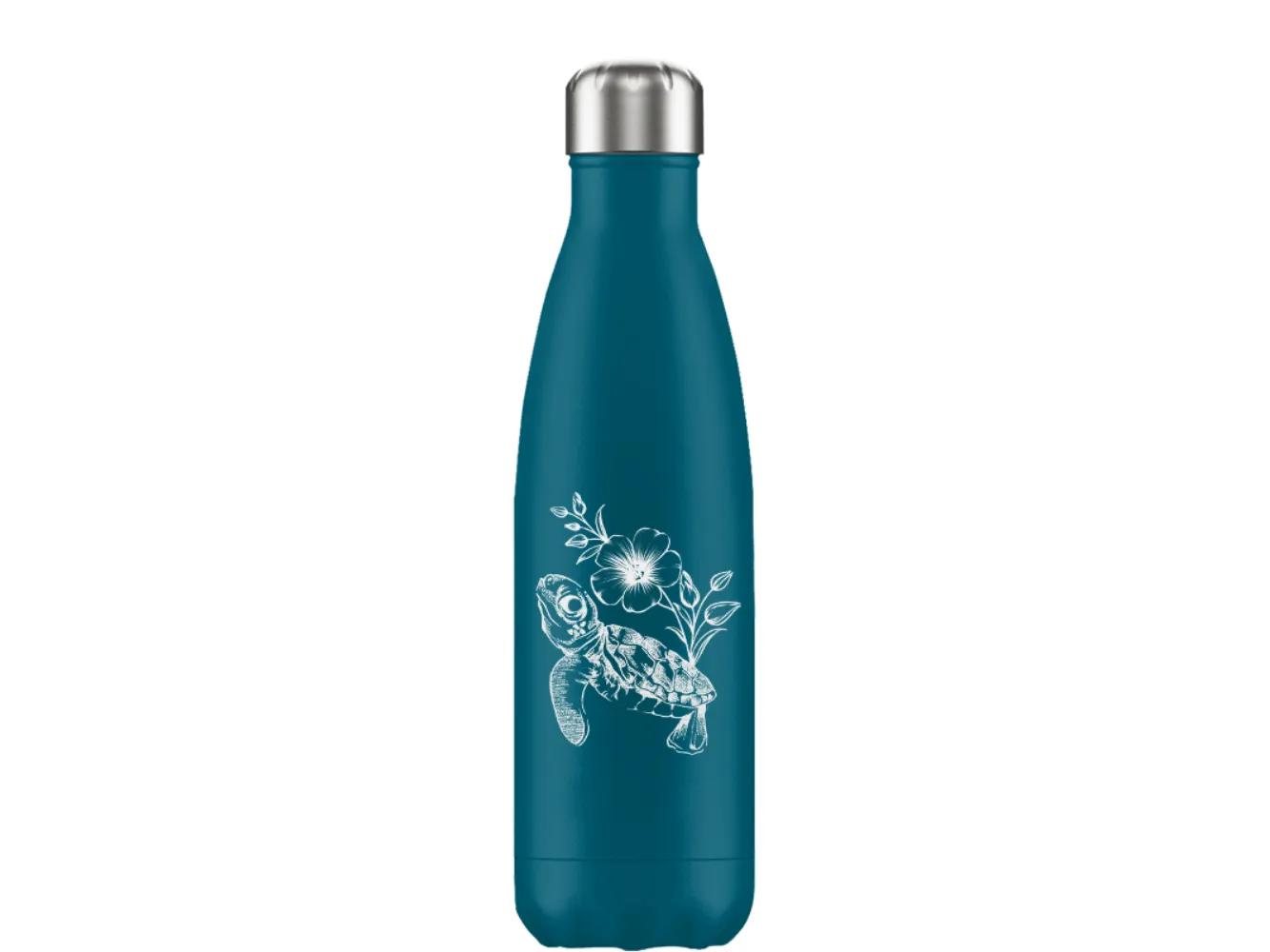 Flaske  500 ml RVS Drinkfles  Blauw main product image