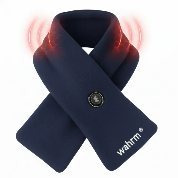 Oplaadbare verwarmende shawl - drie standen