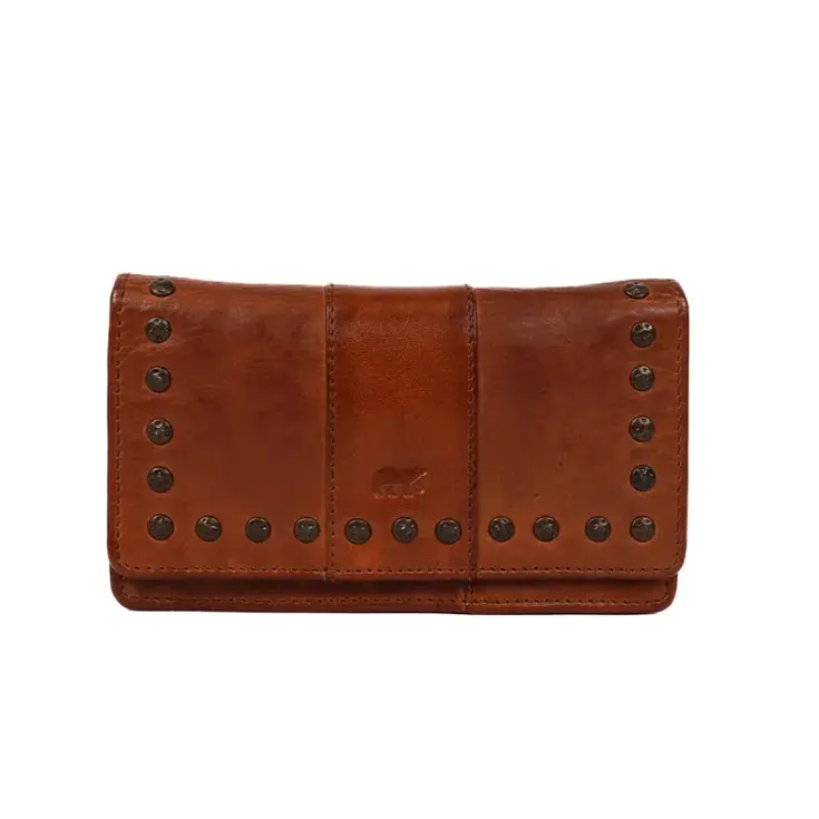 Emma - Overslagportemonnee - Studs - Dames