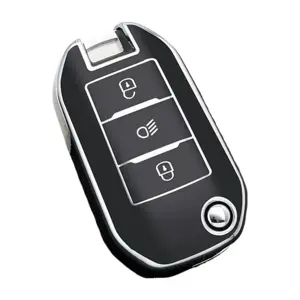 Dutch Shield Sleutelhoesje  Opel zwart A3B