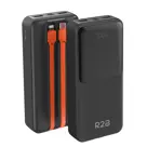 R2B Powerbank 20000 mAh met Ingebouwde Kabels