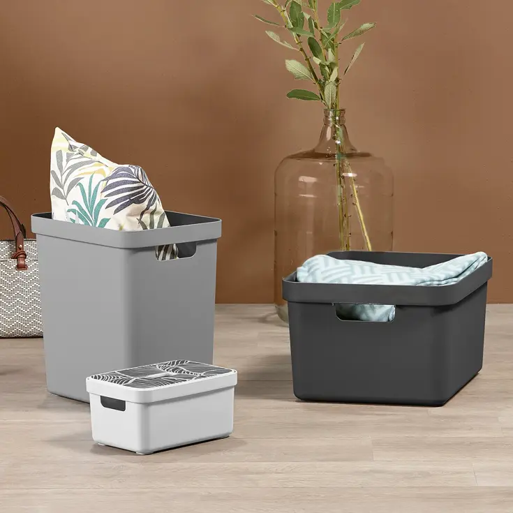 Sigma home - Opbergbox - 24L - 4-delig
