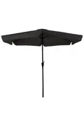 Parasol Zwart + Verrijdbare Voet + Hoes