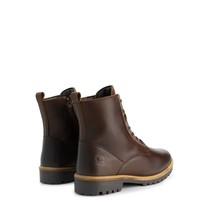 Rosendal Heren - Veterboots met rits - Wol gevoerd