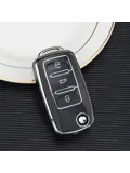 TPU Sleutelhoesje VW - Skoda - Seat Cupra zwart A3