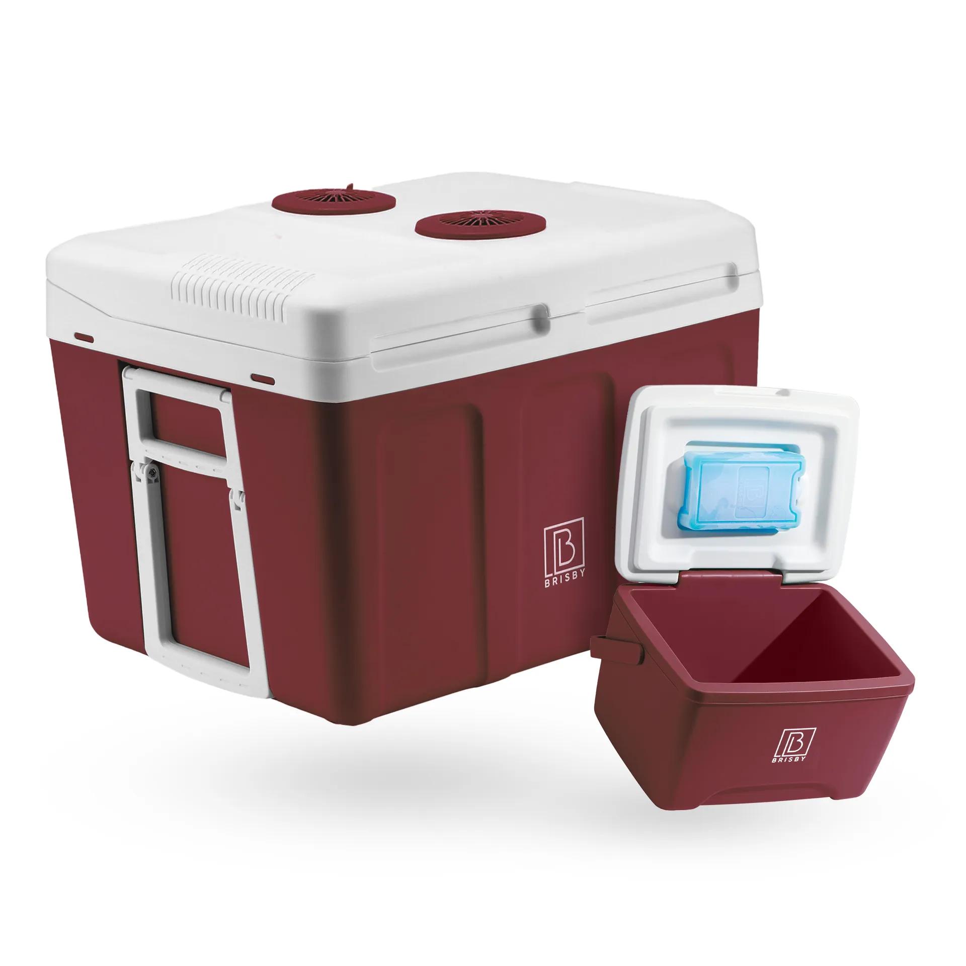 Brisby  Elektrische Koelbox  40L  Rood