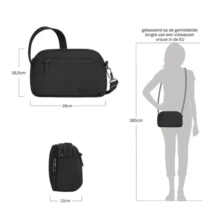 Anti-Diefstal Metro Dome Crossbody