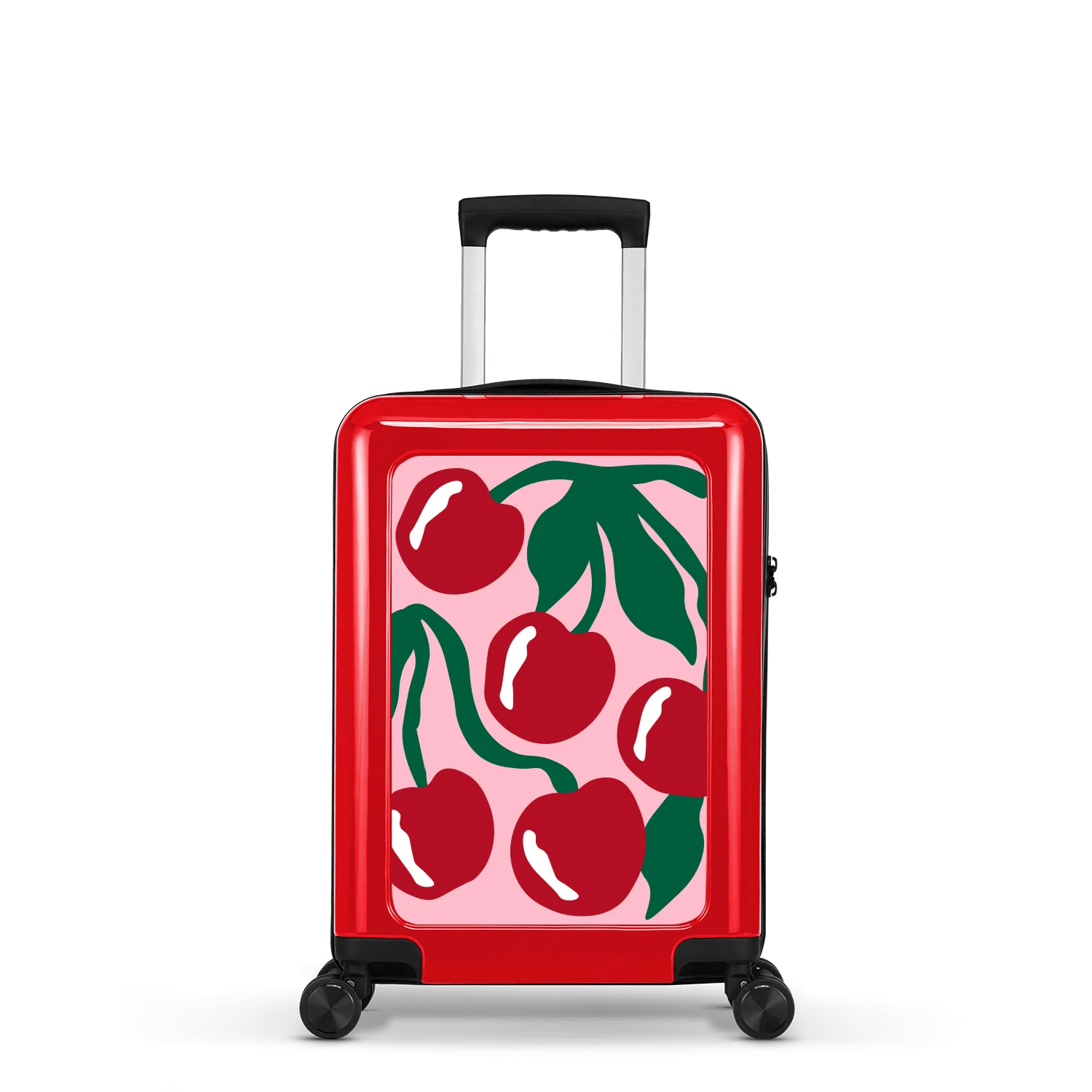 Bhppy  Cherries  Handbagage Koffer  54cm  Rood