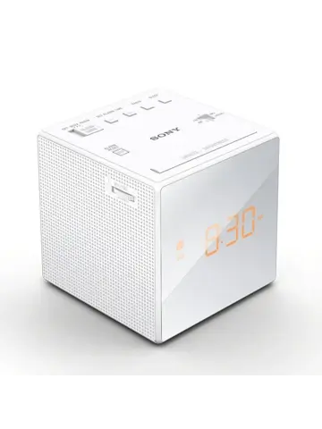 ICF-C1B Wekkerradio - FM/AM - Kubus