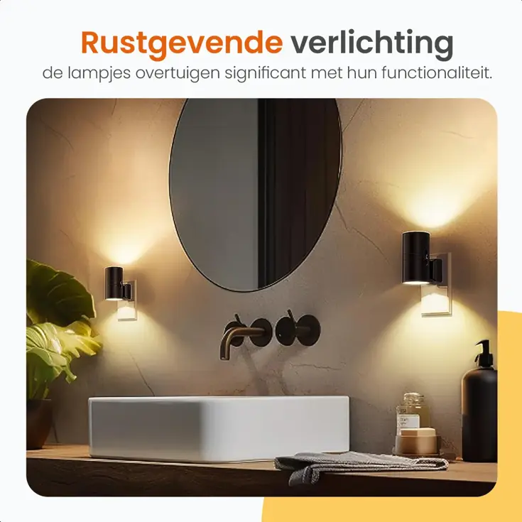 Goliving Nachtlampje Stopcontact - 2 stuks