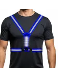 Hardloopvest met verlichting oplaadbaar