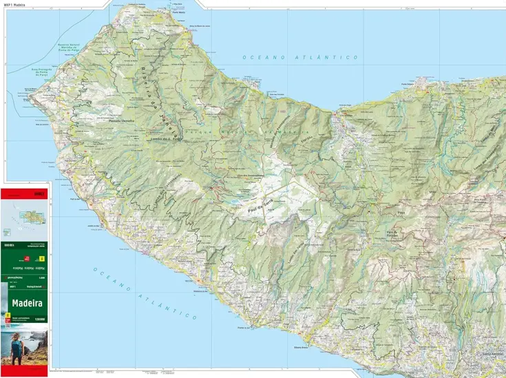 Wandelkaart WKP1 Madeira