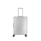 Travelite aluminium 4w trolley m Zilver