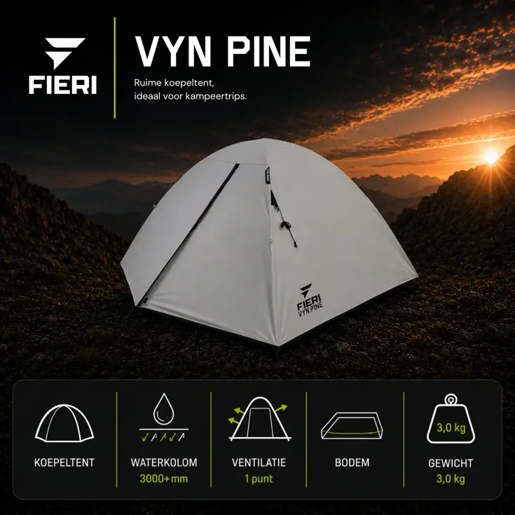 VYN Pine - Koepeltent (2P)