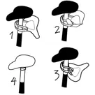 Bikecap saddle cover Get Lost Amsterdam