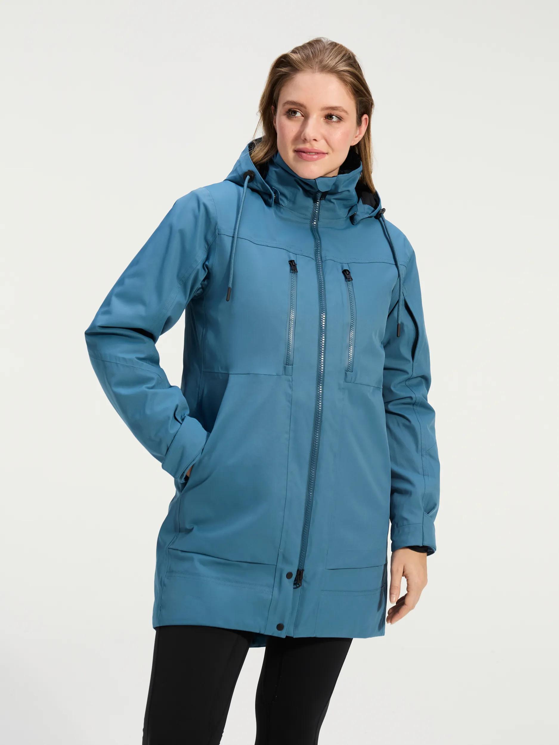 ANWB  Natile  Parka dames  Human Nature  Blauw   S