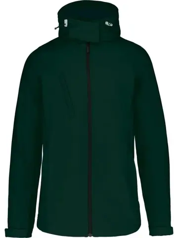 dames softshell jas - Afneembare capuchon