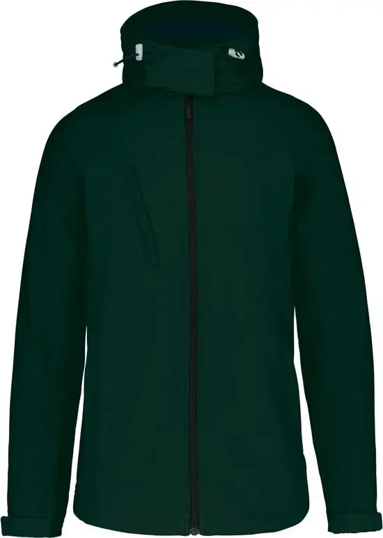 dames softshell jas - Afneembare capuchon