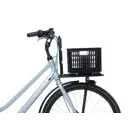 Basil fietskrat S black 17.5L recycled