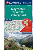 Wandelkaart WK037 Mayrhofen Tuxer Tal