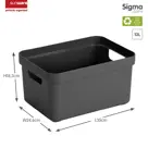 Sigma home - Opbergbox - 13L - 6-delig
