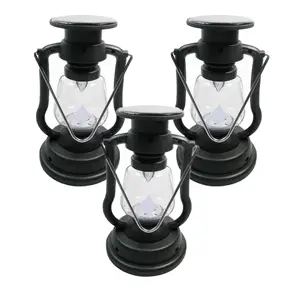 RexTech solar lantaarn Oil - Set van 3