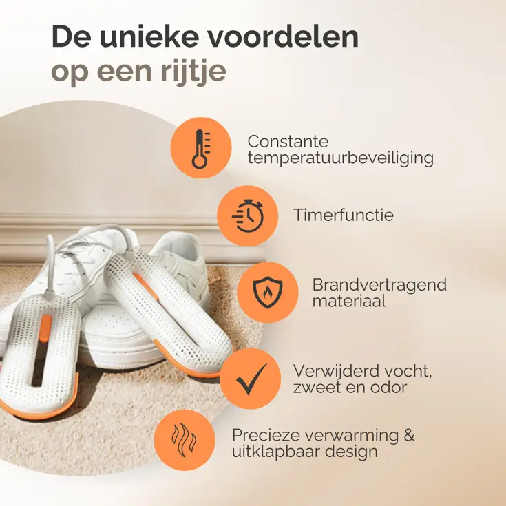 Vulpes Goods - Schoenendroger met Timer