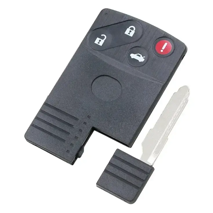 Smart key behuizing 4 knops geschikt voor Mazda