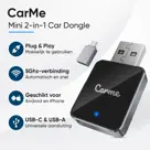 Mini 2-in-1 Car Dongle V2 - CarPlay/Android Auto