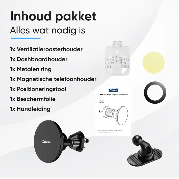 Magnetische Telefoonhouder Auto