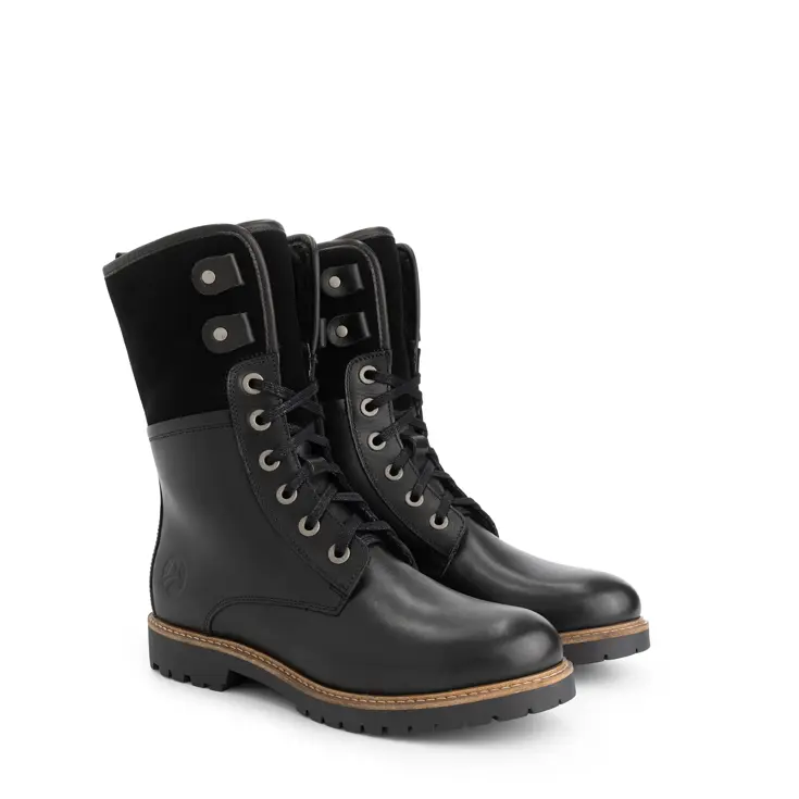 Kongea Dames - Veterboots - Gevoerd