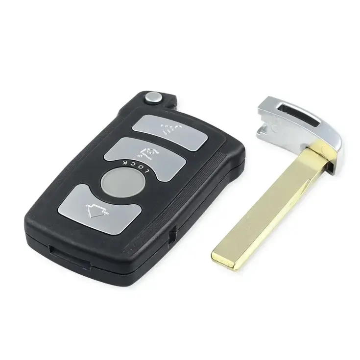 Smart key behuizing 4 knops geschikt voor BMW