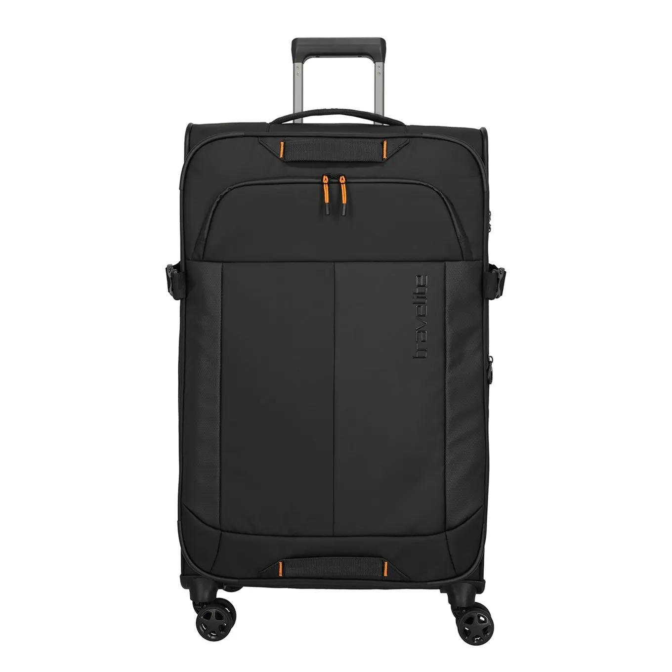 Travelite  Briize 4W Trolley L black Zwart  Zwart main product image