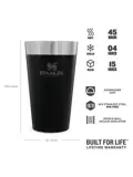 Tumbler - Beker Zwart