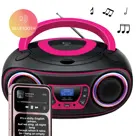 Denver TDB212PINK DAB+/FM Radio Boombox