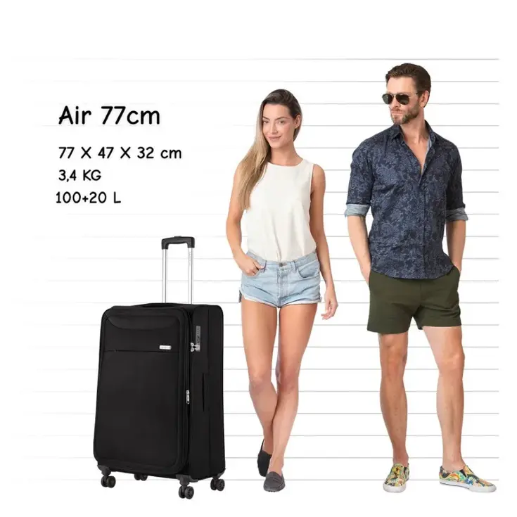 Air Grote zachte koffer 77cm
