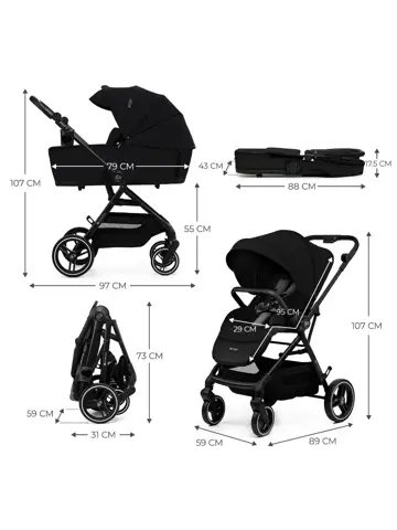 Yoxi - 2-in-1 Kinderwagen