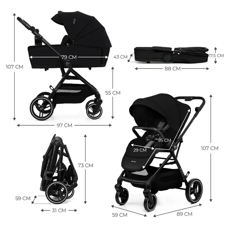 Yoxi - 2-in-1 Kinderwagen