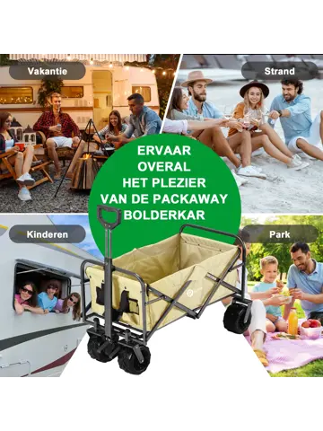 Packaway Opvouwbare Bolderkar 80KG