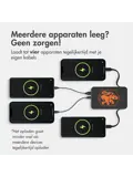 KNVB Powerbank 10.000 mAh met geïntegreerde kabels