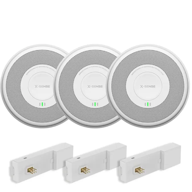 XS0F-PMA Rookmelder 230v + RF-module 3-pack