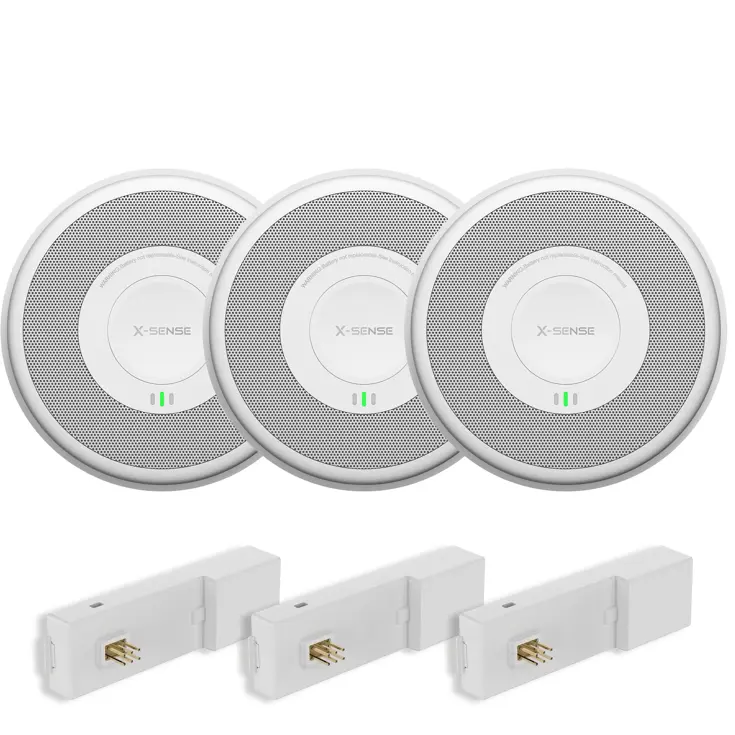 XS0F-PMA Rookmelder 230v + RF-module 3-pack