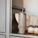 Thermosbeker AYA&IDA Thermocup with staw 885 ml