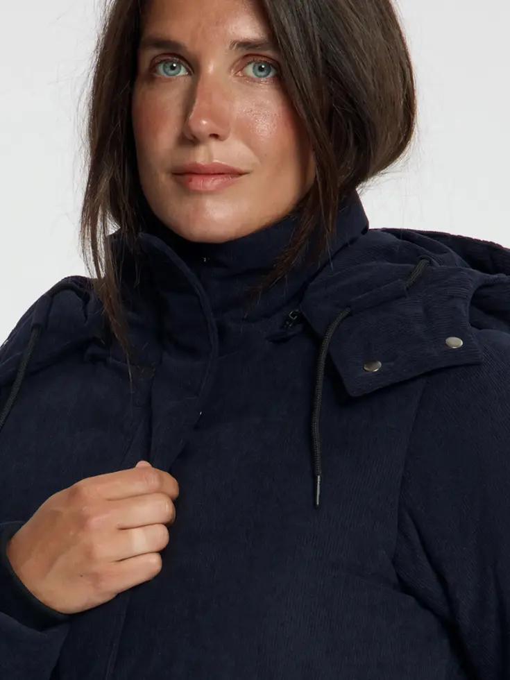 Ulvik Dames - Puffer winterjas - Corduroy