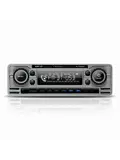 1-DIN Retro Autoradio Bluetooth USB-C AUX