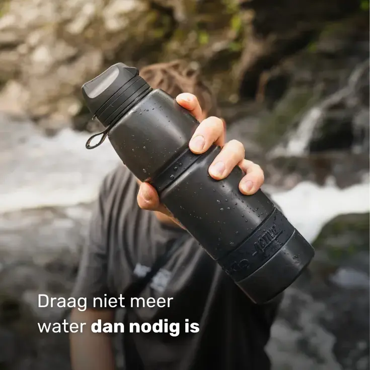 Waterfilter - Eco-Active 1 Liter - Zwart