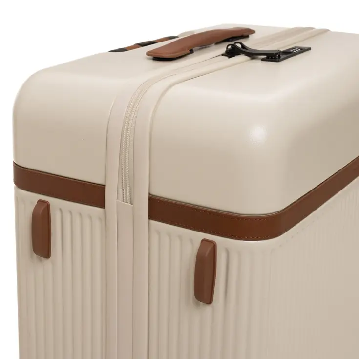 Zuna - Grote koffer - Leren handvatten - 75cm