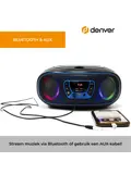 CD speler FM-Radio Bluetooth Lichteffecten