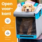 Pawesome 3-in-1 Fietsmand voor honden