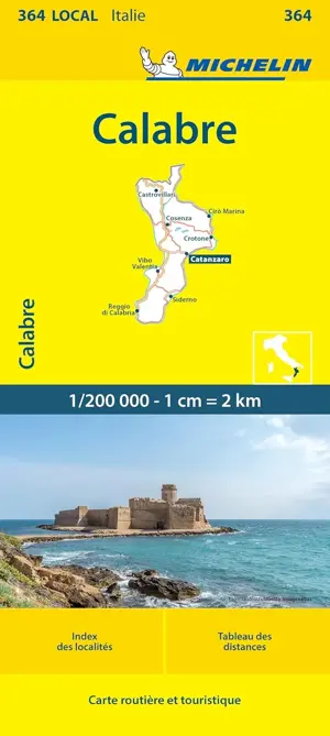 Wegenkaart Local 364 Calabria